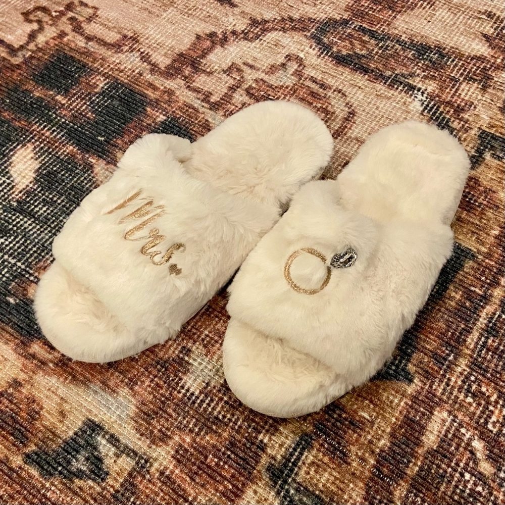 Bridal slippers